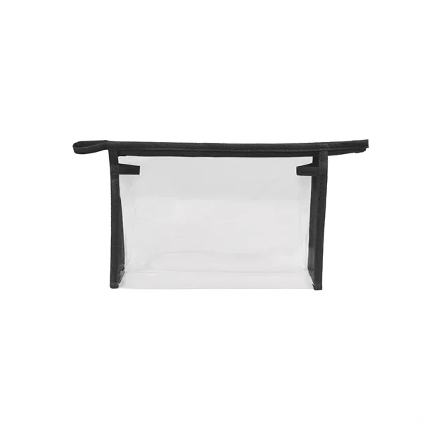 5 Day Rush Clear Travel Zippered Security Toiletry Pouch
