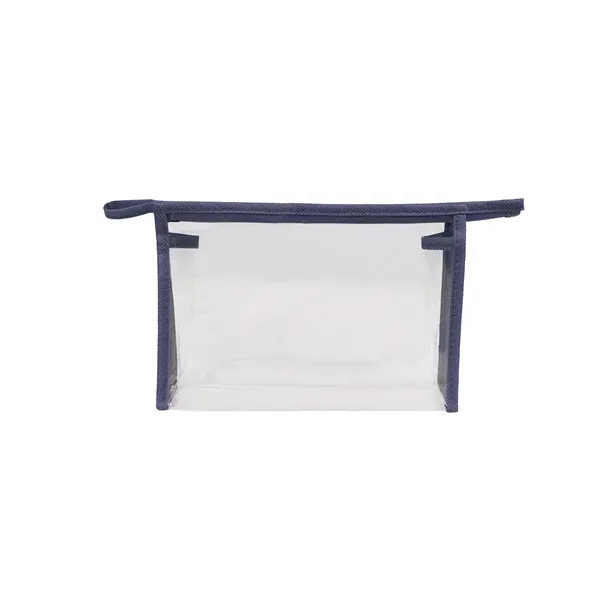5 Day Rush Clear Travel Zippered Security Toiletry Pouch