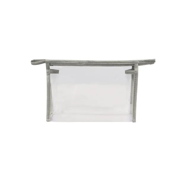 5 Day Rush Clear Travel Zippered Security Toiletry Pouch