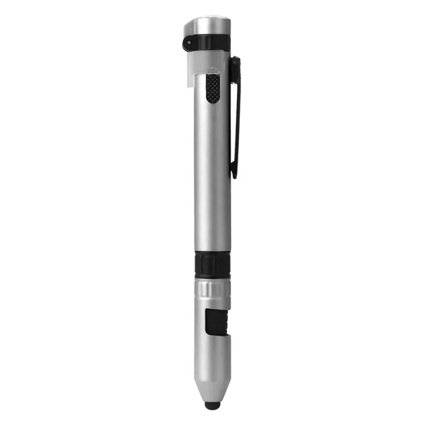 5 Day Rush 7 In 1 Multifunction Tool Pen W/ Stylus&Compass