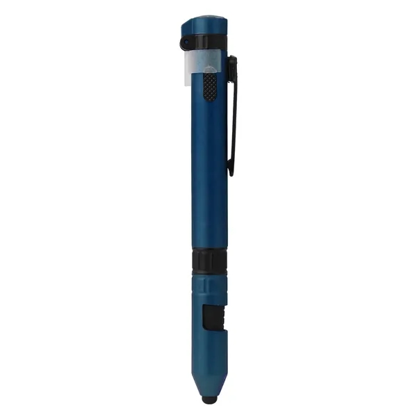 5 Day Rush 7 In 1 Multifunction Tool Pen W/ Stylus&Compass