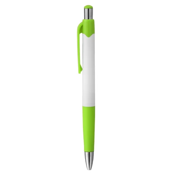 5 Day Rush 1.0mm Retractable Ballpoint Pen W/ Soft Grip