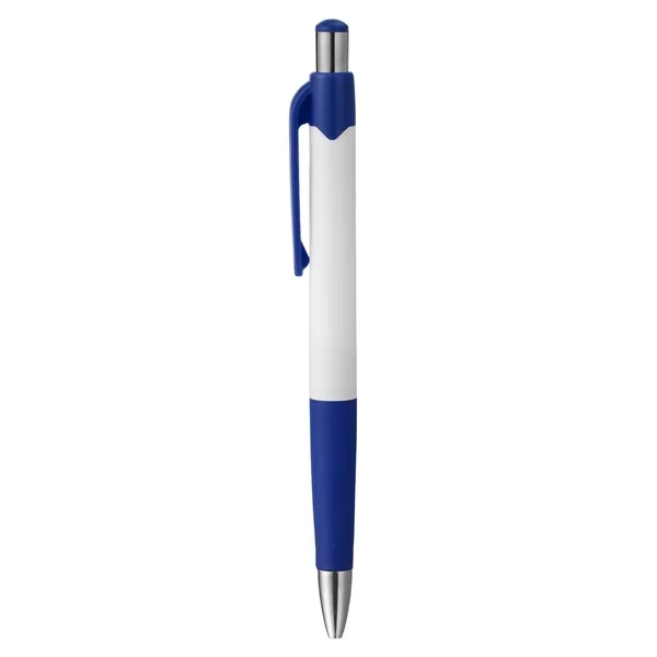 5 Day Rush 1.0mm Retractable Ballpoint Pen W/ Soft Grip