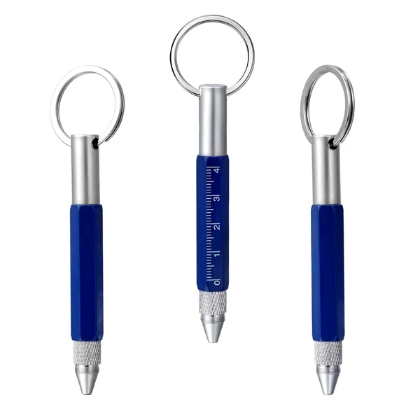 5 Day Rush 6 In 1 Metal Multifunction Tool Ballpoint Pen
