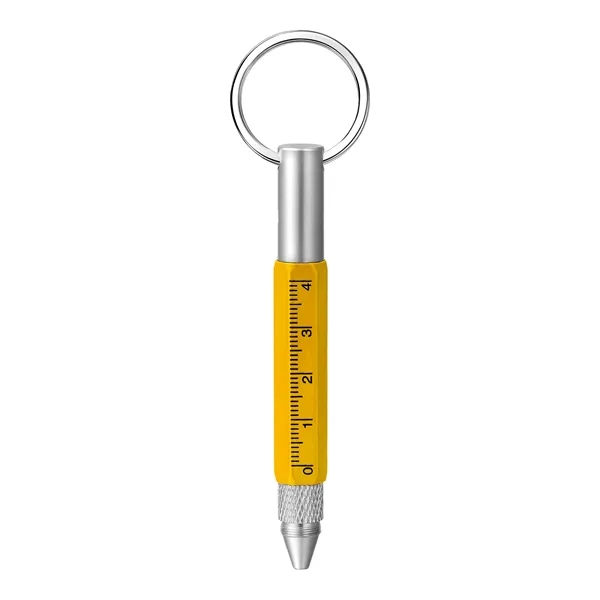5 Day Rush 6 In 1 Metal Multifunction Tool Ballpoint Pen