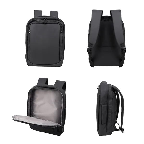 5 Day Rush 3 Way Convertible Carry On PU Laptop Backpack