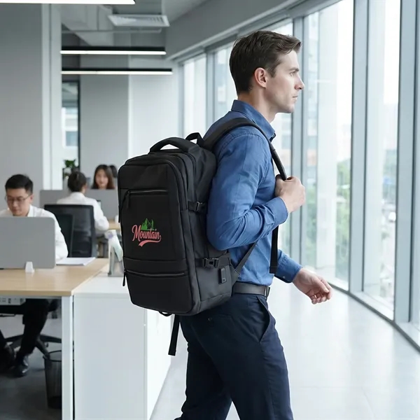 5 Day Rush Carry On Travel Laptop Backpack W/ Charging Port