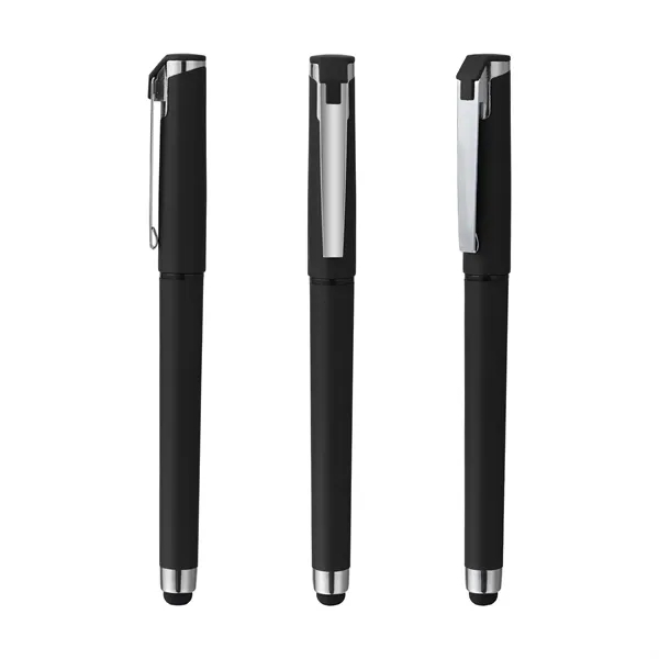 5 Day Rush 0.7mm Soft Touch Stylus Pen W/ Gel Ink