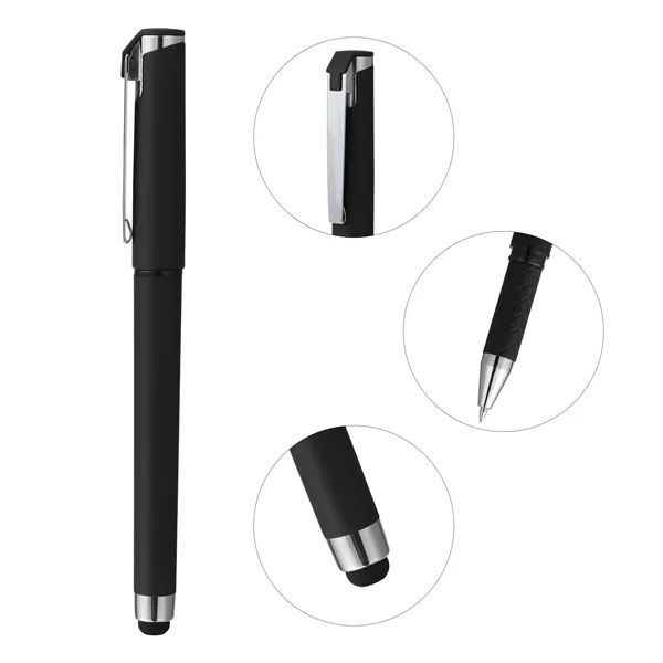 5 Day Rush 0.7mm Soft Touch Stylus Pen W/ Gel Ink