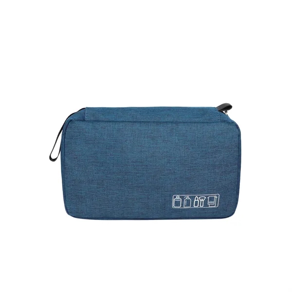 5 Day Rush Heathered Travel Hanging Makeup Toiletry Bag