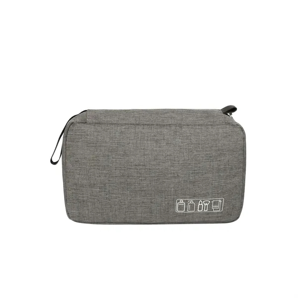 5 Day Rush Heathered Travel Hanging Makeup Toiletry Bag