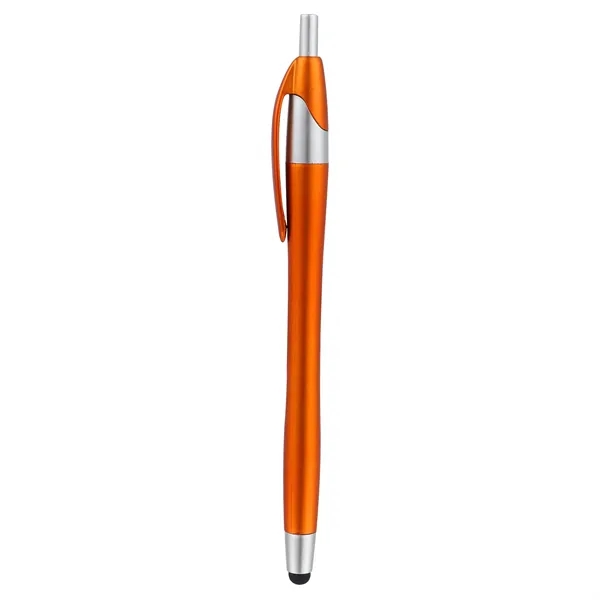 5 Day Rush 2 In 1 Retractable Ballpoint Pen W/ Stylus Tip