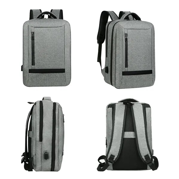 5 Day Rush Carry On Travel Laptop Backpack W/ USB Port