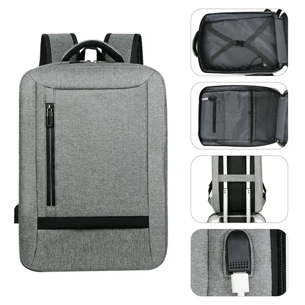 5 Day Rush Carry On Travel Laptop Backpack W/ USB Port
