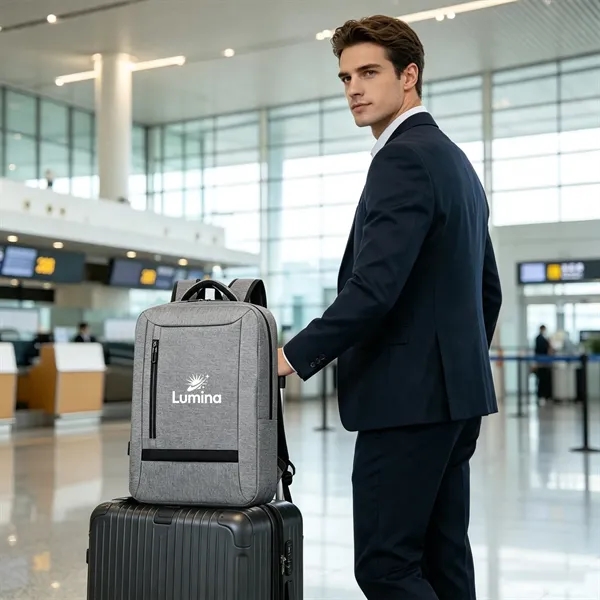 5 Day Rush Carry On Travel Laptop Backpack W/ USB Port