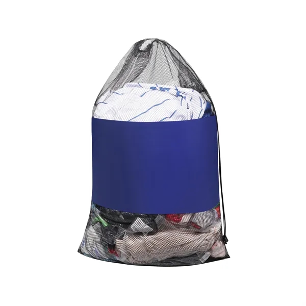 5 Day Rush Large Drawstring Mesh Laundry Bag 25"x36"