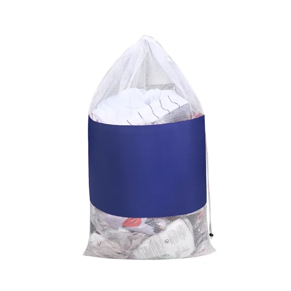 5 Day Rush Large Drawstring Mesh Laundry Bag 25"x36"