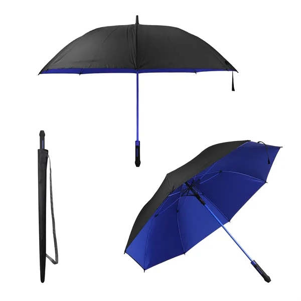 4 Day Rush 61" Arc Double Canopy Auto Open Golf Umbrella