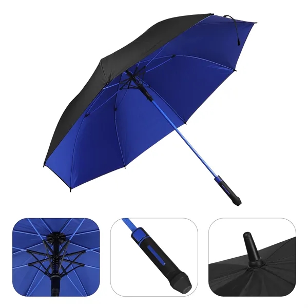 4 Day Rush 61" Arc Double Canopy Auto Open Golf Umbrella