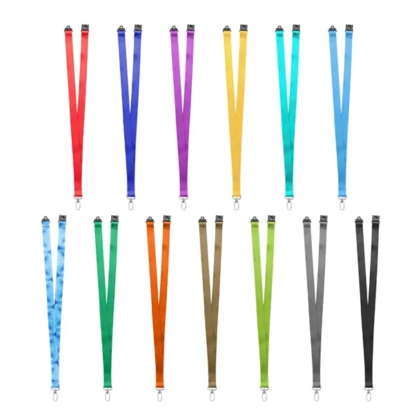 4 Day Rush 3/4" Full Color Safety Breakaway Badge Lanyard