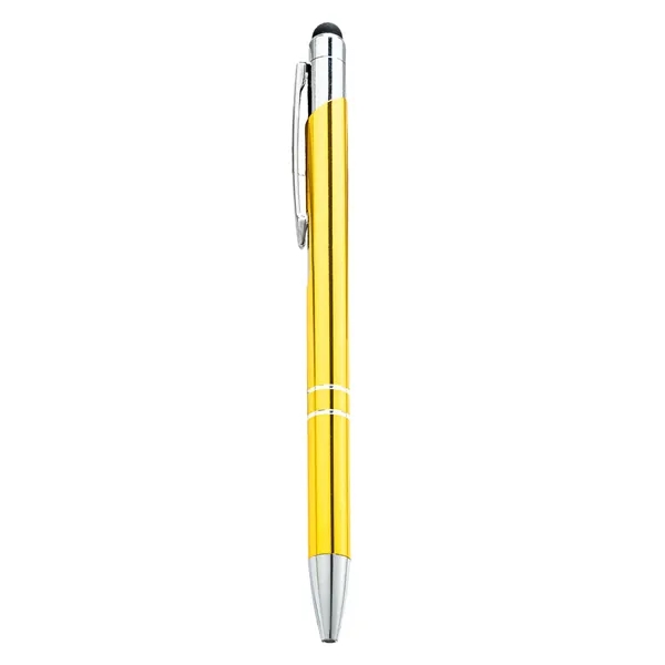 5 Day Rush 2 in 1 Retractable Metal Ballpoint Pen W/ Stylus