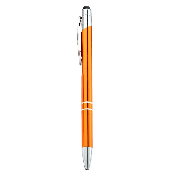 5 Day Rush 2 in 1 Retractable Metal Ballpoint Pen W/ Stylus