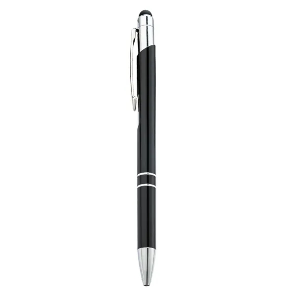 5 Day Rush 2 in 1 Retractable Metal Ballpoint Pen W/ Stylus