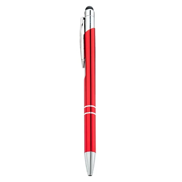 5 Day Rush 2 in 1 Retractable Metal Ballpoint Pen W/ Stylus