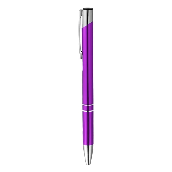 5 Day Rush 1.0mm Sleek Metal Click Ballpoint Pen