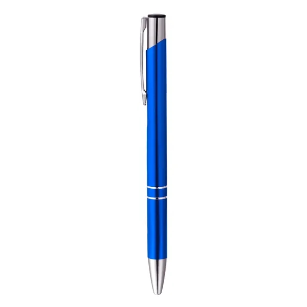 5 Day Rush 1.0mm Sleek Metal Click Ballpoint Pen