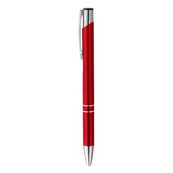 5 Day Rush 1.0mm Sleek Metal Click Ballpoint Pen