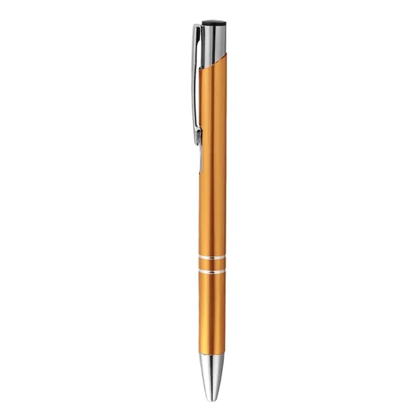 5 Day Rush 1.0mm Sleek Metal Click Ballpoint Pen