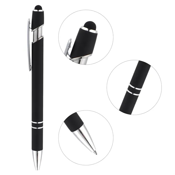 5 Day Rush 2 in 1 Retractable Stylus Ballpoint Pen