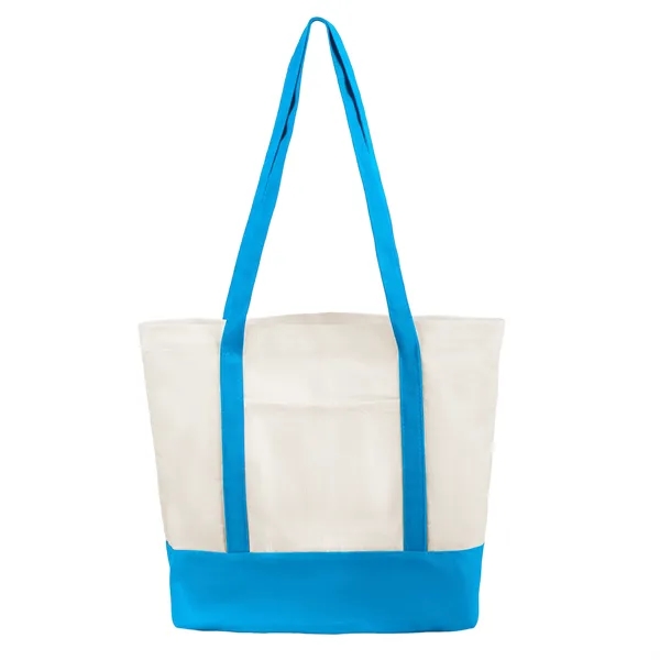 5 Day Rush 12Oz Cotton Canvas Boat Tote Bag W/ Front Pocket