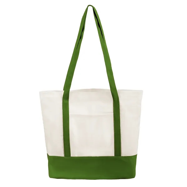 5 Day Rush 12Oz Cotton Canvas Boat Tote Bag W/ Front Pocket