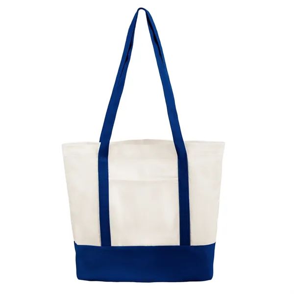 5 Day Rush 12Oz Cotton Canvas Boat Tote Bag W/ Front Pocket