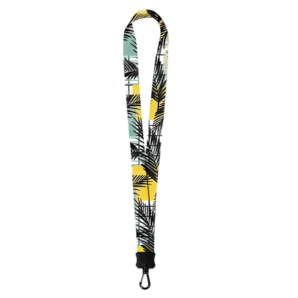 5 Day Rush 3/4" Full Color Lanyard W/ Swivel Plastic J Hook