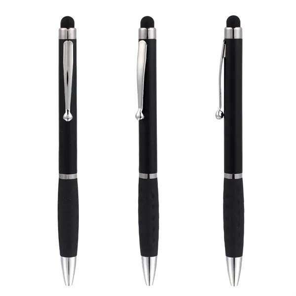 5 Day Rush Soft Touch Retractable Plastic Stylus Pen