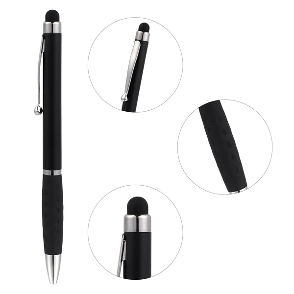 5 Day Rush Soft Touch Retractable Plastic Stylus Pen