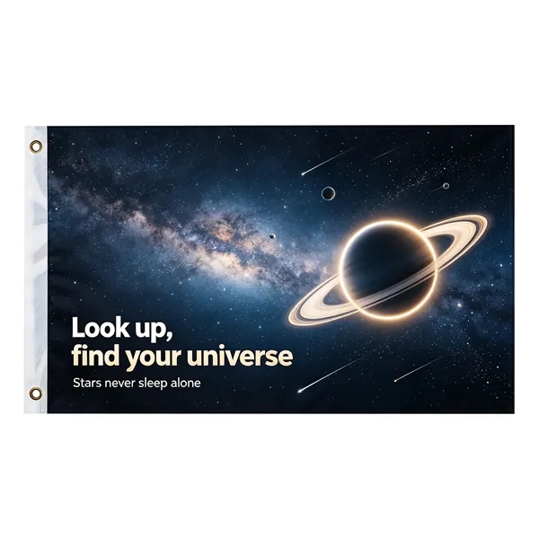 3 Day Rush 3'x5' 300D Oxford Full Color Custom Flag