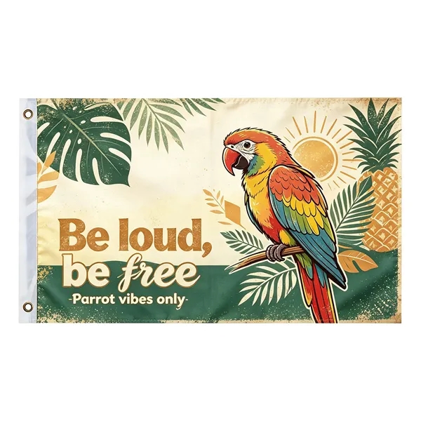 3 Day Rush 3'x5' 300D Oxford Full Color Custom Flag