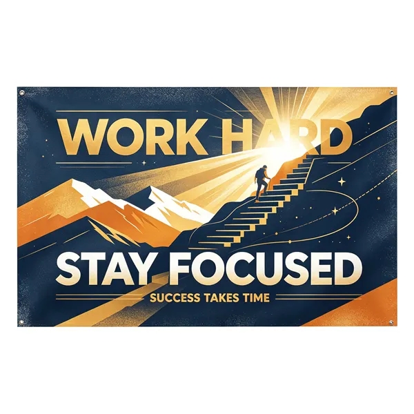 3 Day Rush 5'x10' Custom Perforated Polyester Mesh Banner