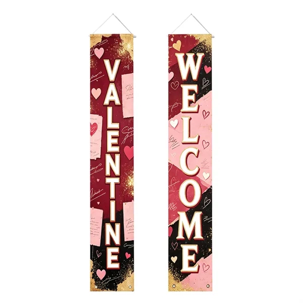 3 Day Rush Custom Oxford Couplets Welcome Porch Banner Set