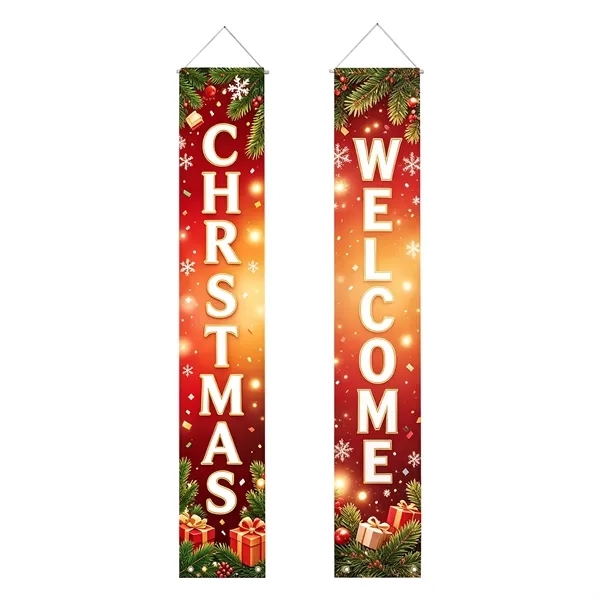 3 Day Rush Custom Oxford Couplets Welcome Porch Banner Set