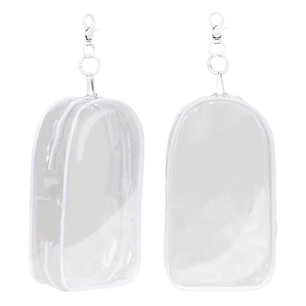 5 Day Rush Small Clear Figure Display Bag Keychain Pouch