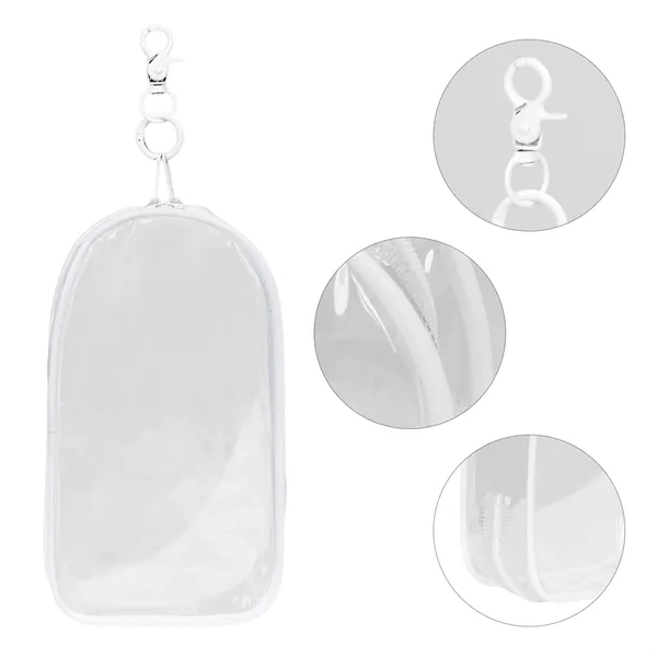 5 Day Rush Small Clear Figure Display Bag Keychain Pouch