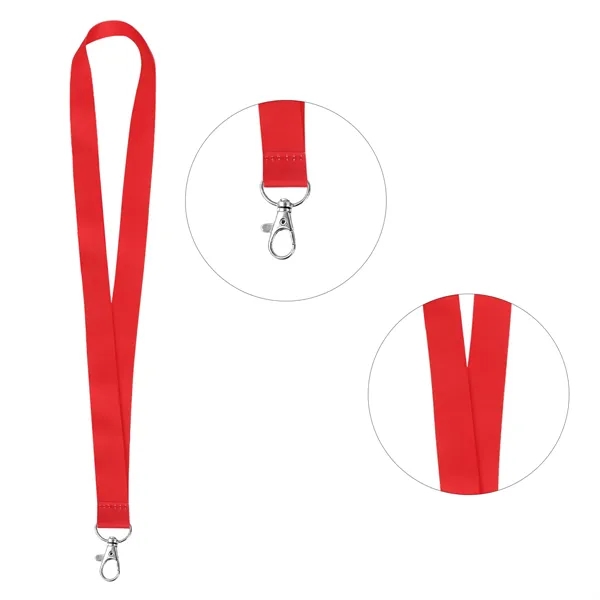5 Day Rush 1" Dye Sublimated Polyester Lanyard For ID Badge