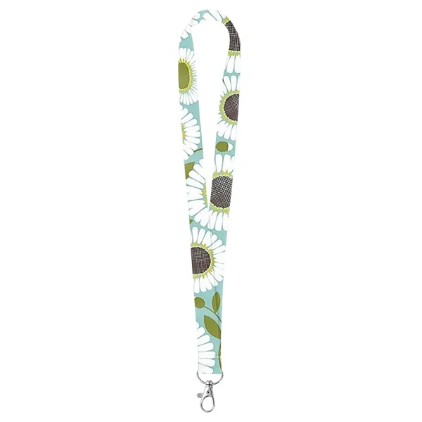 5 Day Rush 1" Dye Sublimated Polyester Lanyard For ID Badge