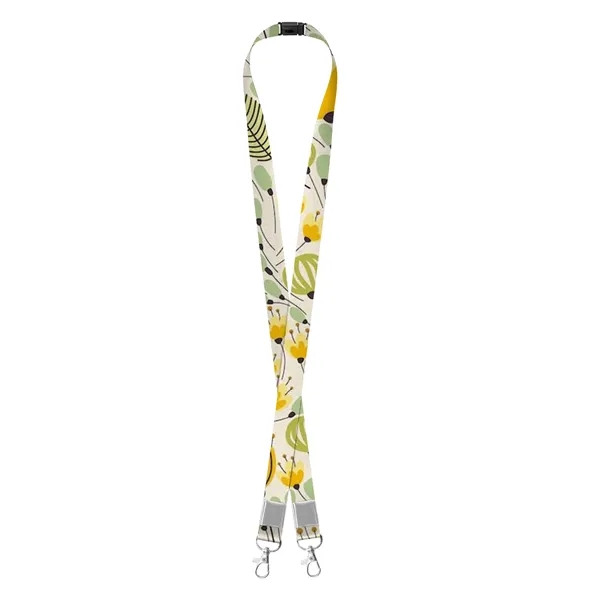 4 Day Rush 3/4" Double Ended Breakaway Lanyard W/Metal Crimp