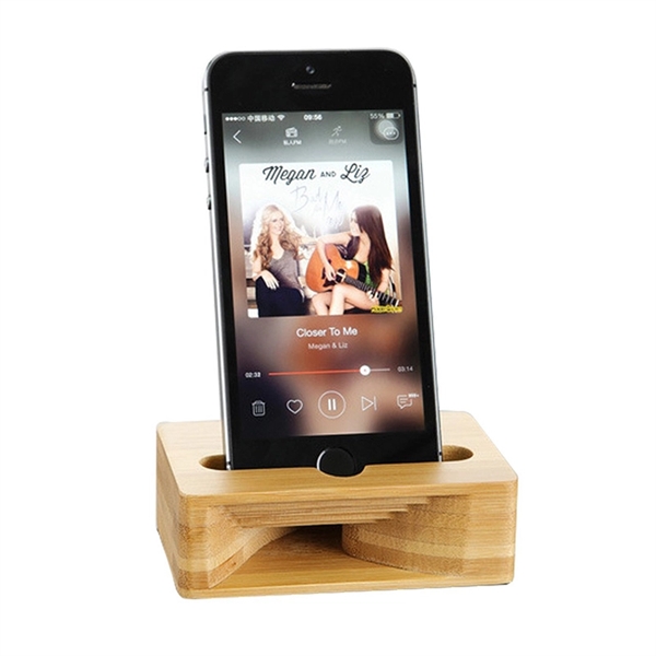 Portable Phone Stand with Sound Amplifier